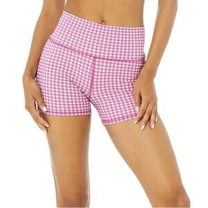 Alo Yoga Airlift Gingham Shorts